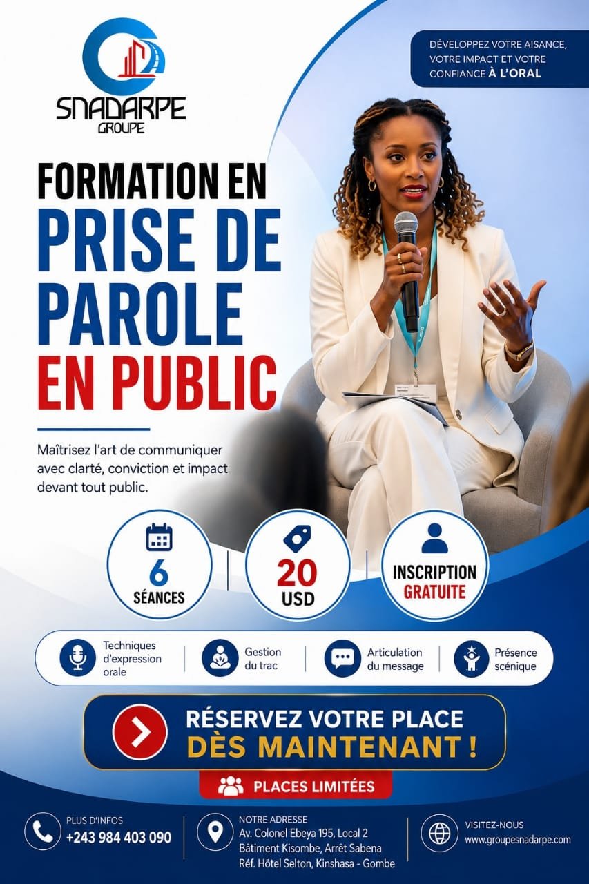 FORMATION EN PRISE DE PAROLE EN PUBLIC